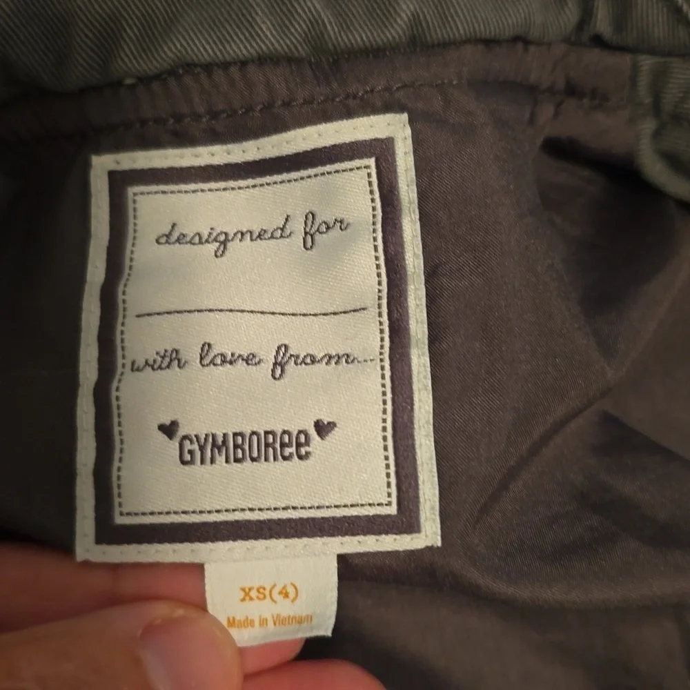 Adorable Gymboree Kids Charcoal Jean Jacket Size XS (4) (#14)